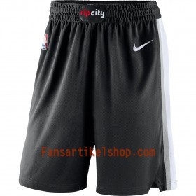 NBA Portland Trail Blazers Herren Shorts Schwarz 2018-19 Nike Swingman